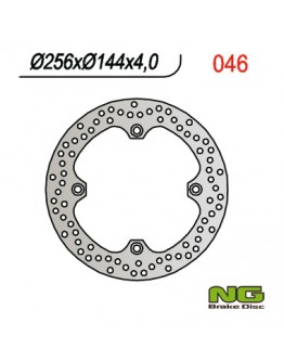 Disc frana fata NG -  HONDA XL 600V TRANSALP '97-'99, NX 650 DOMINATOR '88-'04, XR 650L '93-21,CB450S 85-89 (255X144X4MM) (4X10,5MM)