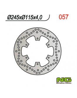 Disc frana fata NG -  YAMAHA XTZ 750 SUPER TENERE '89-'91, XTZ 750 SUPER TENERE '92-'97 (245X115X4)(6X6,5MM)