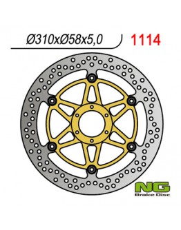 Disc frana fata NG -  HONDA CBR 1100 XX '97-'98 (310X58X5) (6X6,5MM)