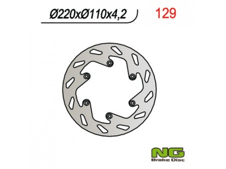 Disc frana spate NG - KTM SX/EXC/LC 4 (220x110x4,2) (NG141; NG129)