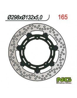 Disc frana fata NG -  YAMAHA FZ6/R6/MT03/MT07/MT09/XJ6 (NG165V) (298x132x5)(5X8,5MM)