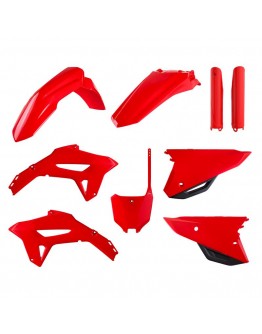 Kit plastice POLISPORT - (FULL KIT) HONDA CRF 250R 22-'24; CRF 450R '21-'24  - Rosu