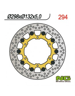 Disc frana fata NG -  YAMAHA YZF R6 99-02, YZF R1 98-03, FZS 1000 01-05, FJR 01, XJR 1300 03-17, XVZ 1300, XV 1600/1700/1900 (298X132X5) (6X8,5) flotant flotant