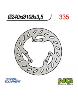 Disc frana fata NG -  DERBI 50 SENDA R/R-RACER/X-TREME/X-RACE '00-'09 (240x108x3,5)