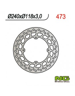 Disc frana fata NG -  HONDA CR 125/250/500 '84-'94, XR 250/400/600R (240x118x3) (4X6,5MM)