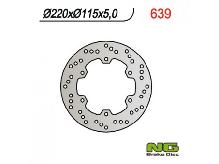 Disc frana spate NG - YAMAHA R6 99-02, R1 98-03 (220x115x5)