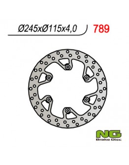 Disc frana spate NG - YAMAHA YZ 125/250 (02-18) YZF/WRF (02-18) SUZUKI RM 125/250 '88-'12 (245X115X4)(6X6,5MM)