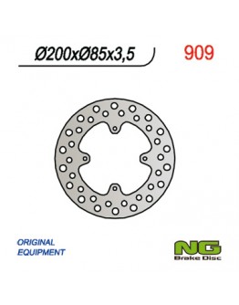 Disc frana spate NG - SUZUKI RM 85 '05-'20(6x6,5mm) (200X85X3,5)