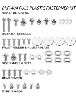 Set suruburi carena SUZUKI RMZ 450 '18-20 (BKF-404)