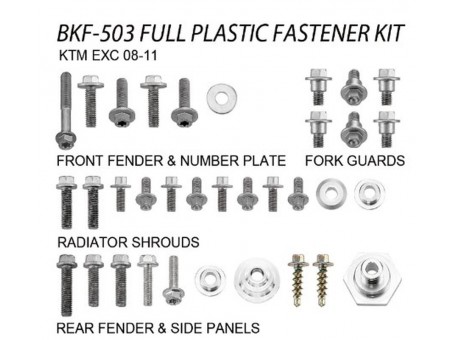 Set suruburi carena KTM EXC '08-11 (BKF-503)