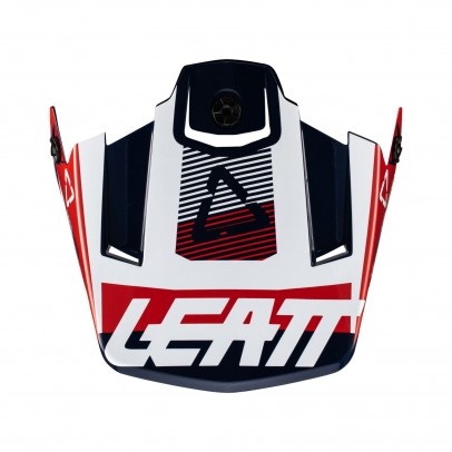 Leatt vizor pentru casca copii Moto 3.5 Junior V22 Royal - Negru/Alb/Rosu