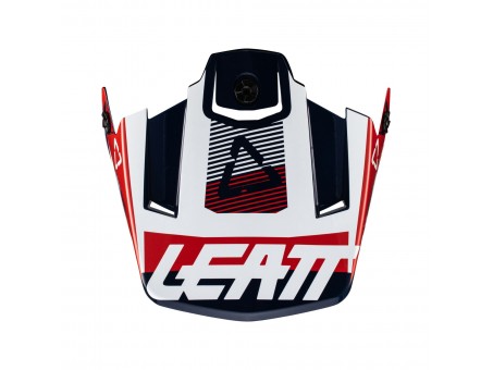 Leatt vizor pentru casca copii Moto 3.5 Junior V22 Royal - Negru/Alb/Rosu