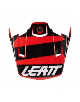 Leatt vizor pentru casca copii Moto 3.5 Junior V22 Red - Negru/Rosu	