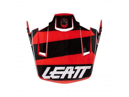 Leatt vizor pentru casca copii Moto 3.5 Junior V22 Red - Negru/Rosu