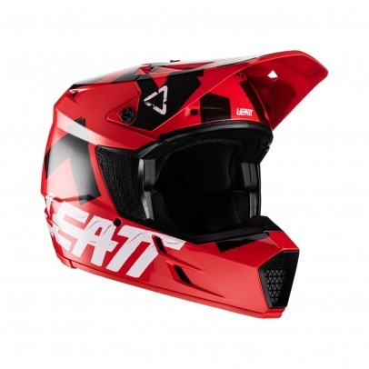 Casca Offroad Moto Leatt 3.5 V22 - Negru/Rosu