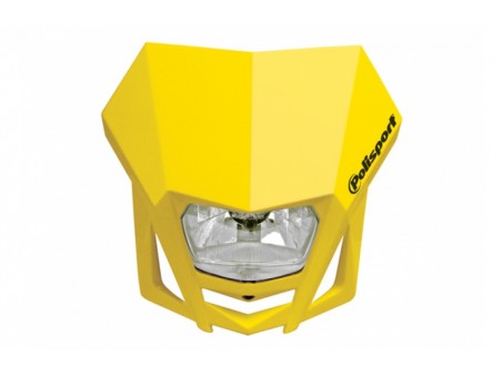 Far moto POLISPORT MODEL LMX (halogen) - Galben