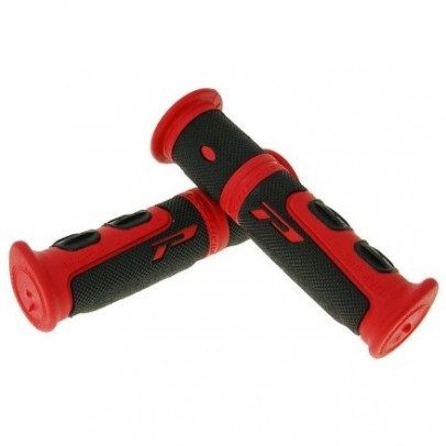 Mansoane PRO GRIP ATV / MTB - Negru/Rosu