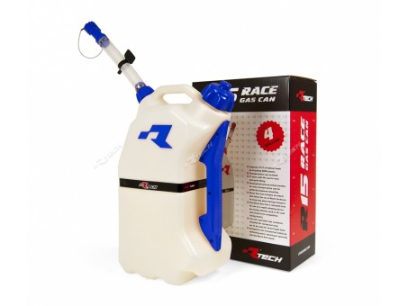 Canistra Racetech (RTech) pentru Realimentare Rapidă Motociclete 15L - Albastru