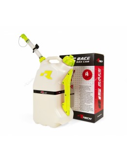 Canistra Racetech (RTech) pentru Realimentare Rapidă Motociclete 15L - Galben