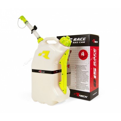 Canistra Racetech (RTech) pentru Realimentare Rapidă Motociclete 15L - Galben