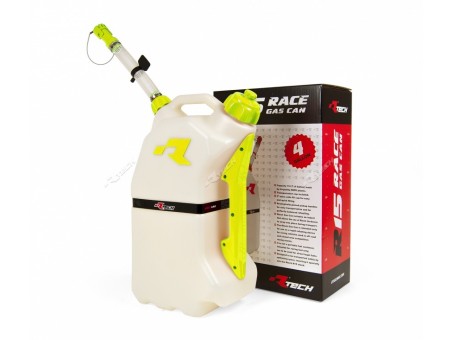 Canistra Racetech (RTech) pentru Realimentare Rapidă Motociclete 15L - Galben