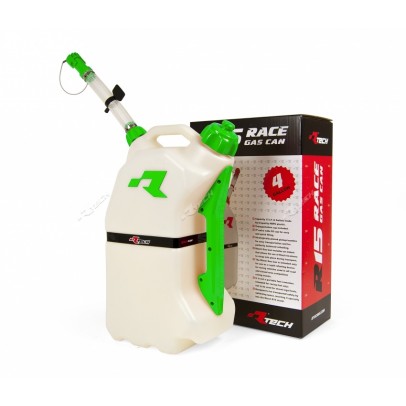 Canistra Racetech (RTech) pentru Realimentare Rapidă Motociclete 15L - Verde