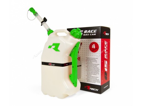 Canistra Racetech (RTech) pentru Realimentare Rapidă Motociclete 15L - Verde