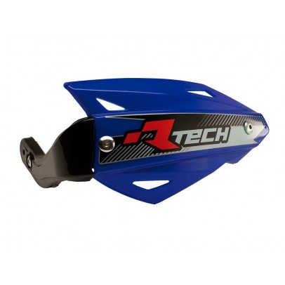 Set Handguard Racetech (RTech) Vertigo ATV Cu 3 Tipuri de Prindere pe Ghidon - Albastru