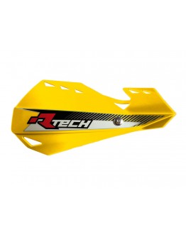 Set Handguard Racetech (RTech) Dual EVO Cu Prindere pe Ghidon - Galben