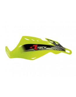 Set Handguard Racetech (RTech) Gladiator Easy Cu Prinderi Ghidon de 22.2 mm și 28.6 mm - Galben fluo