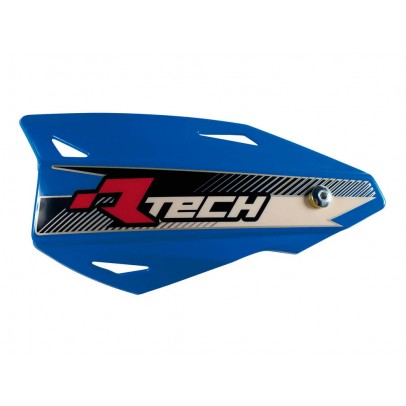 Set Handguard Racetech (RTech) Vertigo Cross/Enduro Cu Prindere pe Ghidon - Albastru