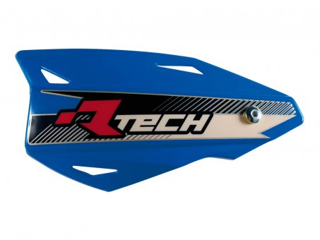 Set Handguard Racetech (RTech) Vertigo Cross/Enduro Cu Prindere pe Ghidon - Albastru