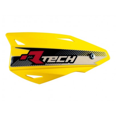 Set Handguard Racetech (RTech) Vertigo Cross/Enduro Cu Prindere pe Ghidon - Galben