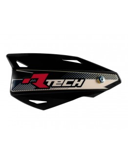 Set Handguard Racetech (RTech) Vertigo Cross/Enduro Cu Prindere pe Ghidon - Negru