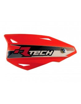 Set Handguard Racetech (RTech) Vertigo Cross/Enduro Cu Prindere pe Ghidon - Rosu