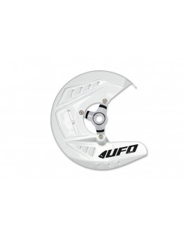 Protectie disc frana fata UFO KTM SX 125/150/250, EXC 125/200/250/300, SX-F/EXC-F 250/350/450 '10-14, EXC-F 500 '11-14, culoare Alb