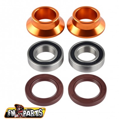 Kit rulmenti roata spate FM-Parts +kit etansare I TULEJKAMI KTM / HUSQVARNA / GAS GAS '03-'23 (OŚKA 20MM)