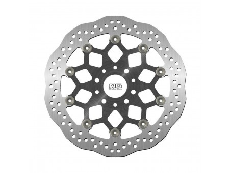 Disc frana fata NG -  KTM DUKE 890 R ABS '20-'22 (320X52X5MM) (5 gauri) flotant (centru aluminiu) WAVE