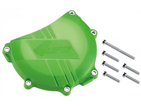 Protectie capac ambreiaj UFO KAWASAKI KXF 450 '16-'17, culoare Verde