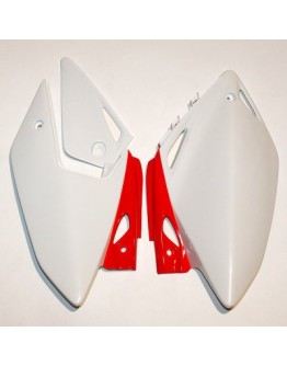 Carene laterale UFO HONDA CRF 250X '04-'17 culoare OEM (Alb/Rosu)