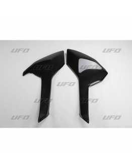 Carene laterale UFO HUSQVARNA TC 125/300 16-18, TC 250 17-18, TE/TX 125/250/300 17-19, FE 250/350/450/501 17-19, FC 250/350/450 16-18 culoare Negru