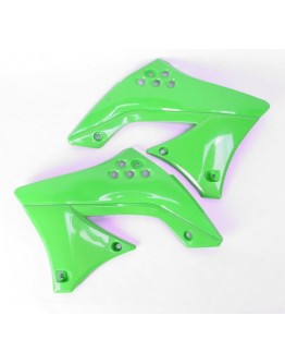 Protectie radiator UFO KAWASAKI KXF 450 '09-'11 culoare Verde