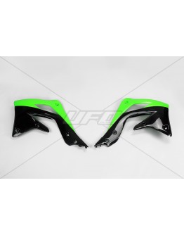 Protectie radiator UFO KAWASAKI KXF 450 '12-'15 culoare OEM (Verde/Negru)