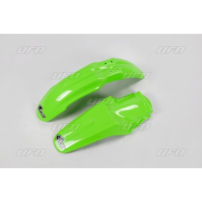 Set aripa fata spate UFO KAWASAKI KX 85 '01-'09 (KA02757K026, KA03715K026) culoare Verde