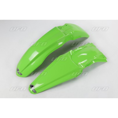 Set aripa fata spate UFO KAWASAKI KX 450 '12 (KA03796026, KA04721026) culoare Verde