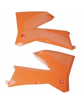 Protectie radiator UFO KTM SX '05-'06, EXC '05-'07 culoare Portocaliu