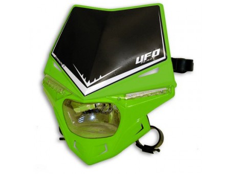 Far cu semnalizari led integrate UFO Stealth culoare Verde