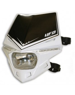 Far cu semnalizari led integrate UFO Stealth culoare Alb