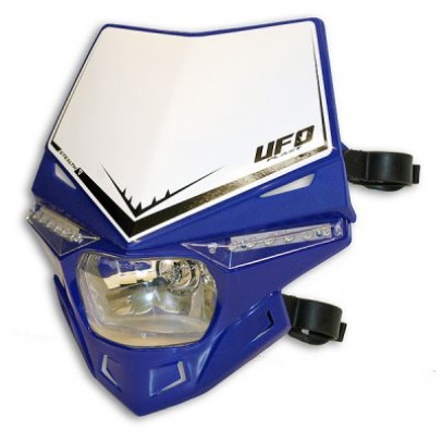 Far cu semnalizari led integrate UFO Stealth culoare Albastru