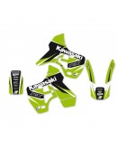 Kit grafic BLACKBIRD KAWASAKI KX 500 '88-'04 DREAM 4 culoare Verde Negru